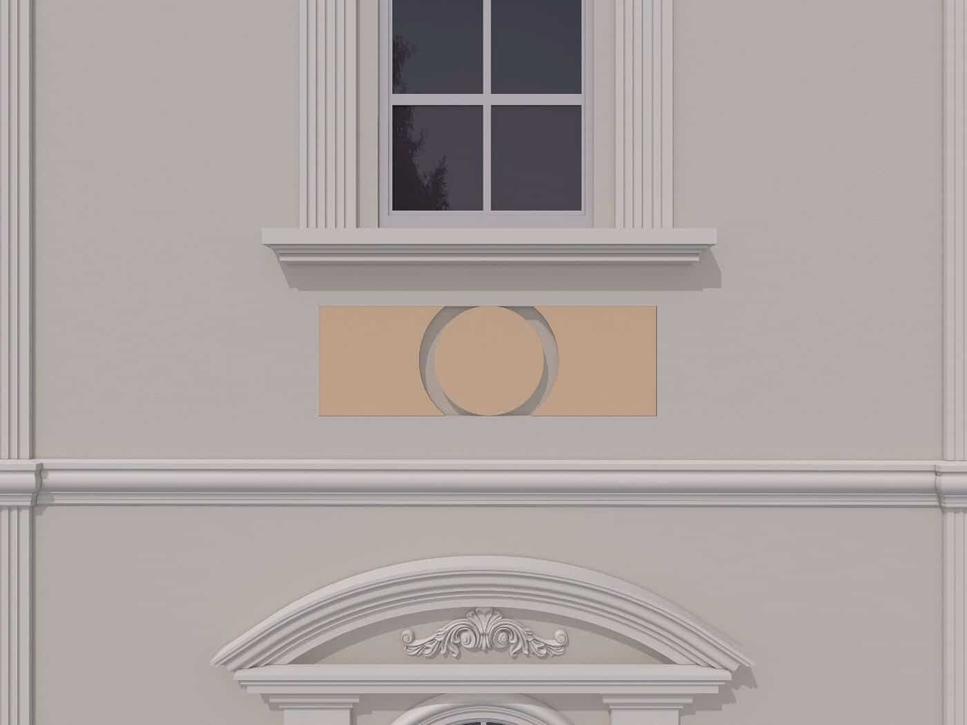 Ornament fatada FPADE01 400X1200mm — imagine 2