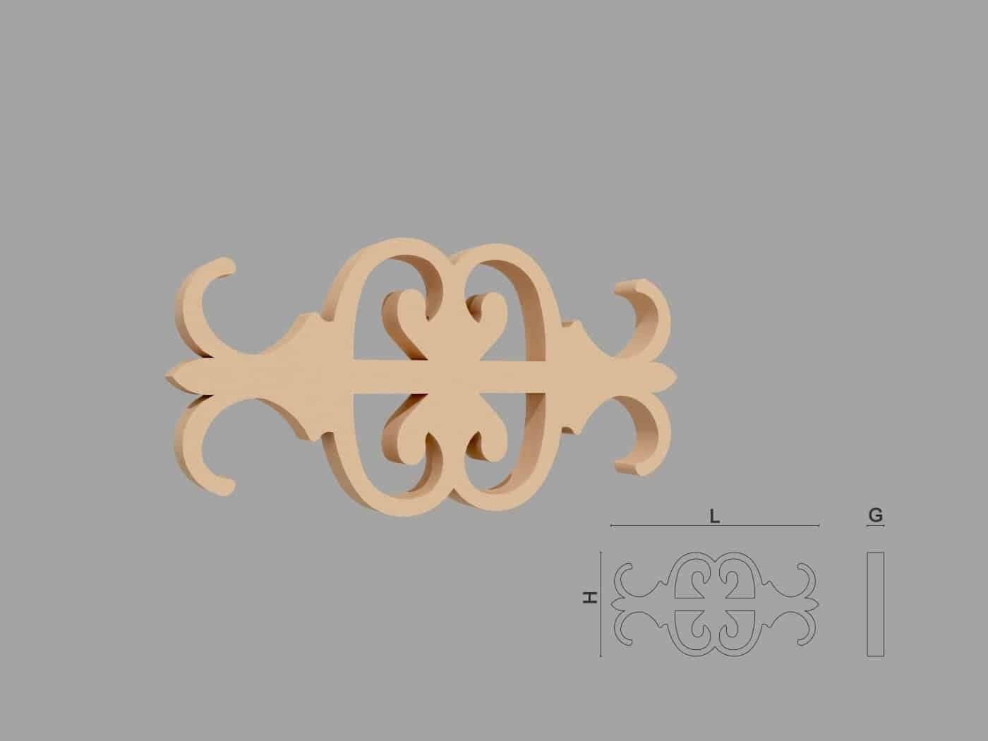 Ornament fatada FPADE19