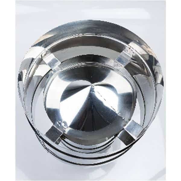 Palarie anti-vant cos de fum inox Ø 100, Kaminhorn — imagine 2