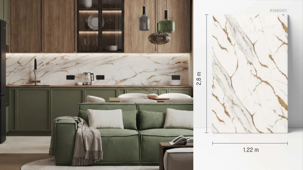 Panou decorativ KN8001, finisaj lucios