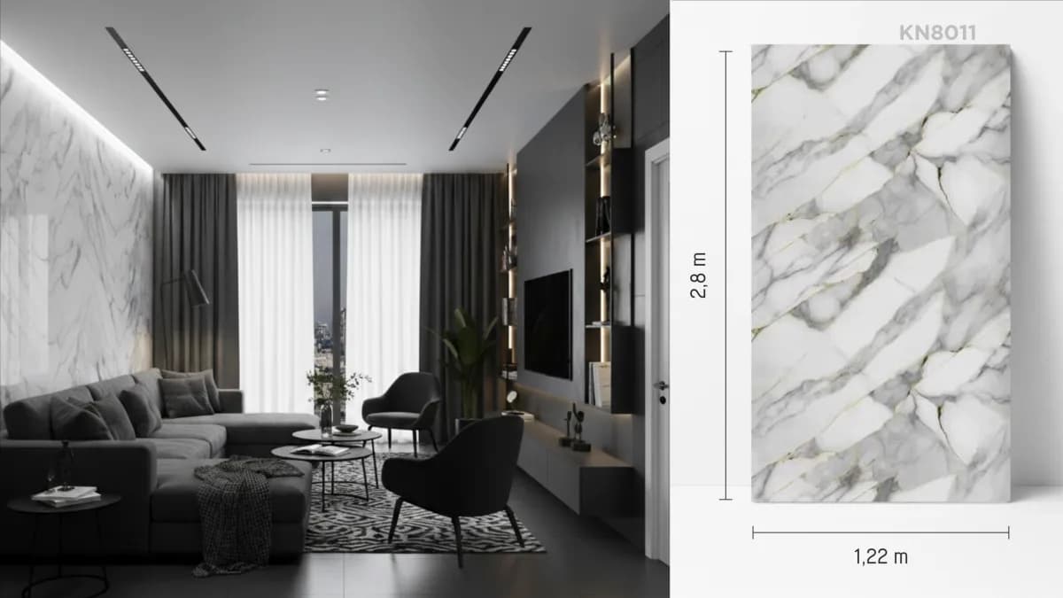 Panou decorativ KN8011, finisaj lucios