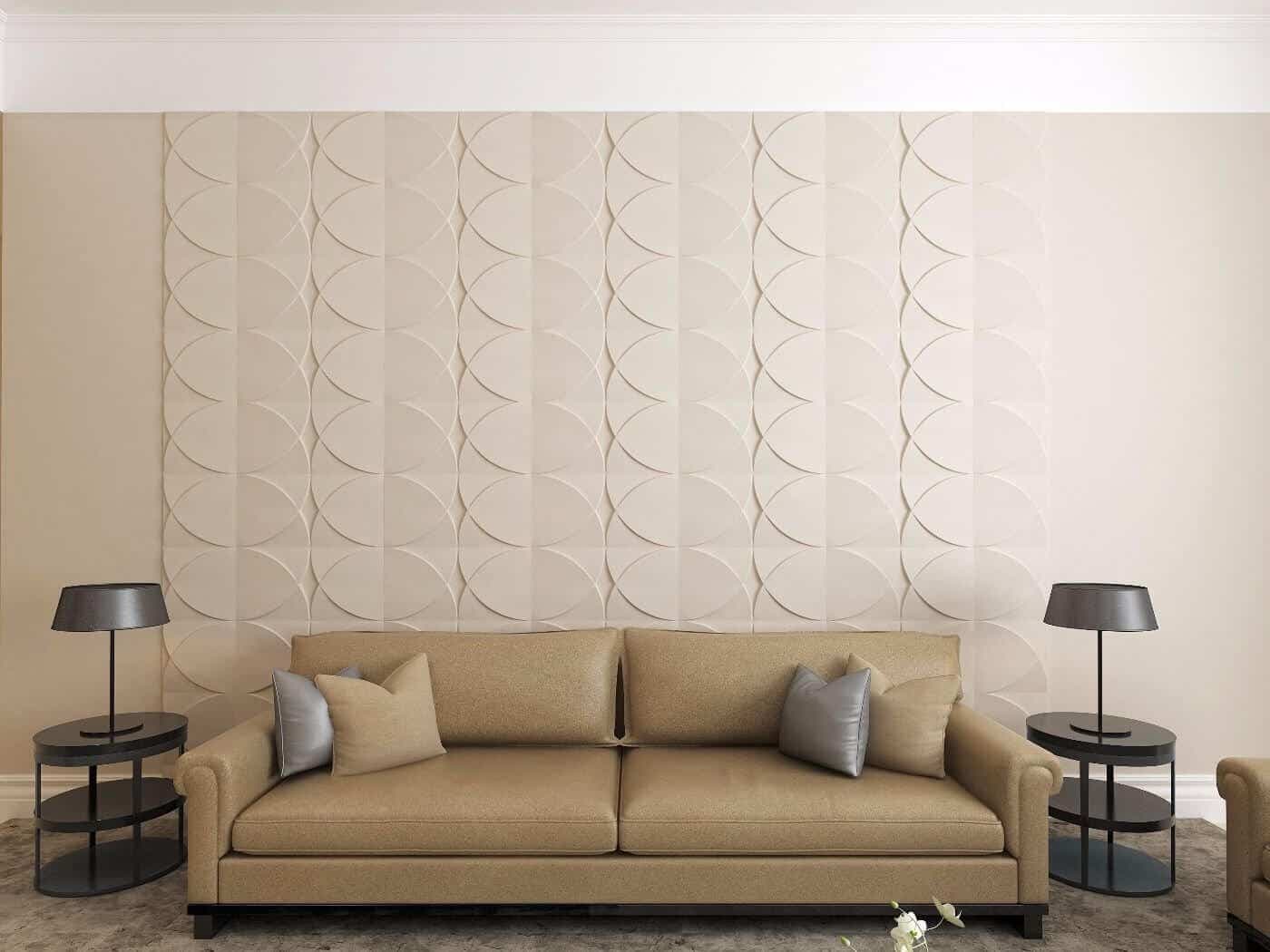 Panou Decorativ 3D din poliuretan, model Austru 300x300mm — imagine 3
