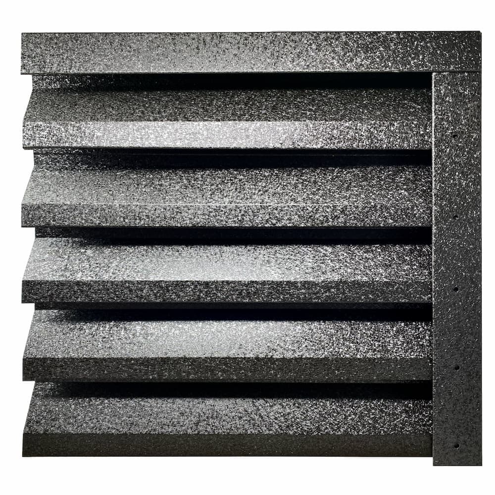 Panou Gard Jaluzele TPS ATLAS, Hi-Mat Negru de Noapte, 0.50mm