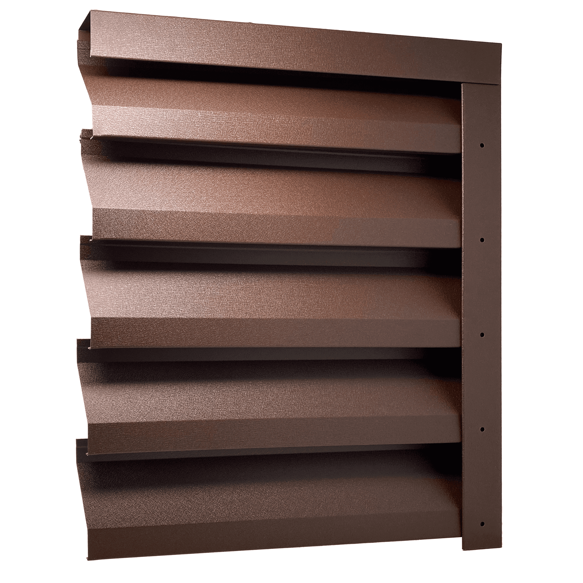 Panou Gard Jaluzele TPS ATLAS Maro Ciocolata Mat Dublu , 0.50mm