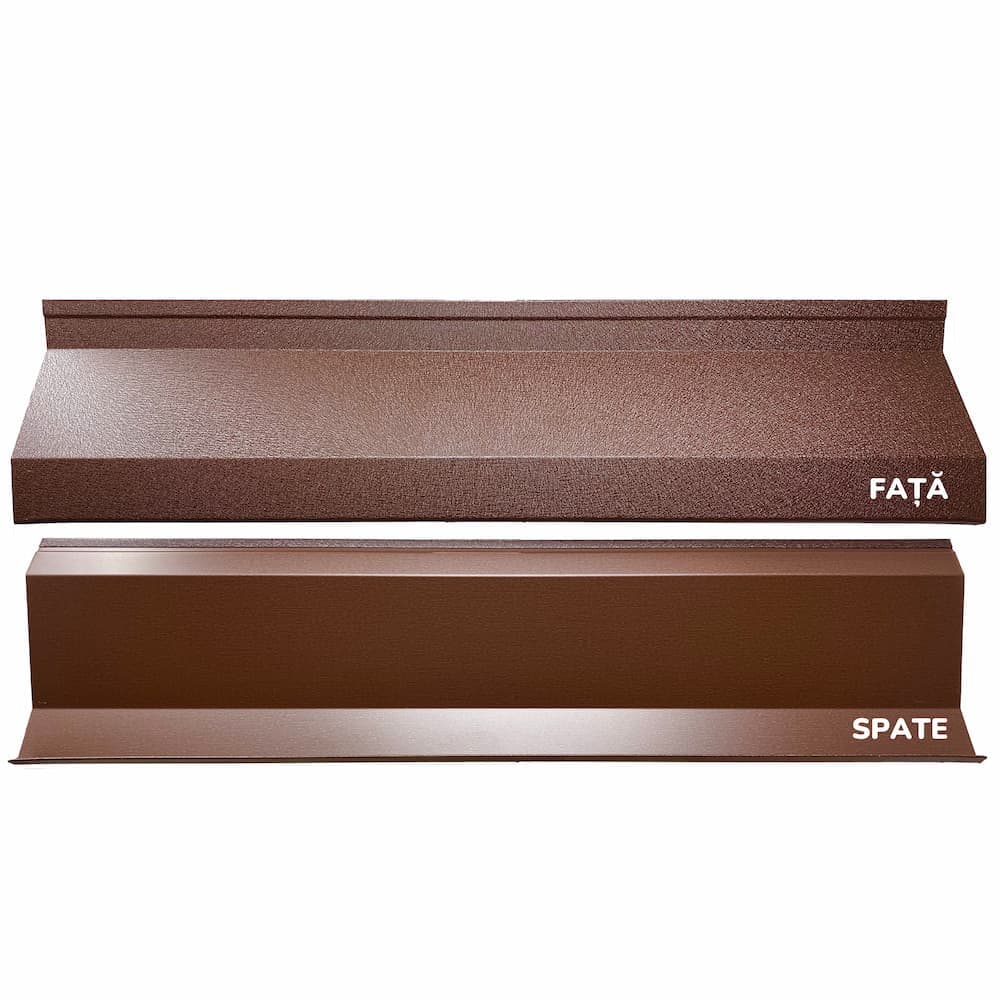 Panou Gard Jaluzele TPS ATLAS Maro Ciocolata, Mat 0.45mm — imagine 3