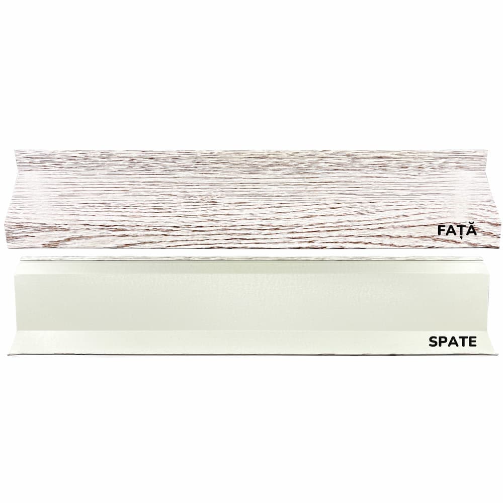 Panou Gard Jaluzele TPS ATLAS Stejar Alb, 0.40mm — imagine 3