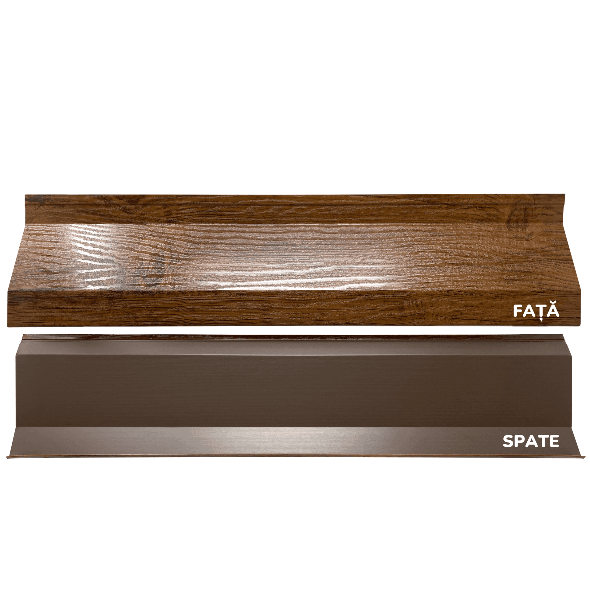 Panou Gard Jaluzele TPS ATLAS Nuc Striat, 0.40mm — imagine 2