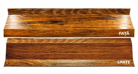 Panou Gard Jaluzele TPS ATLAS Stejar Striat Dublu, 0.50mm — imagine 3