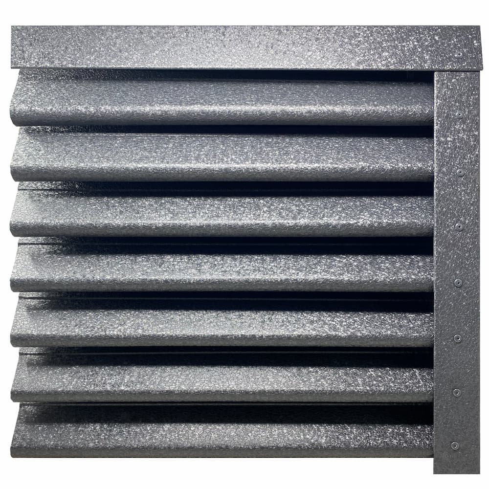 Panou Gard Jaluzele TPS PIRAMIDA Hi-Mat Gri Perlat, 0.50mm — imagine 2