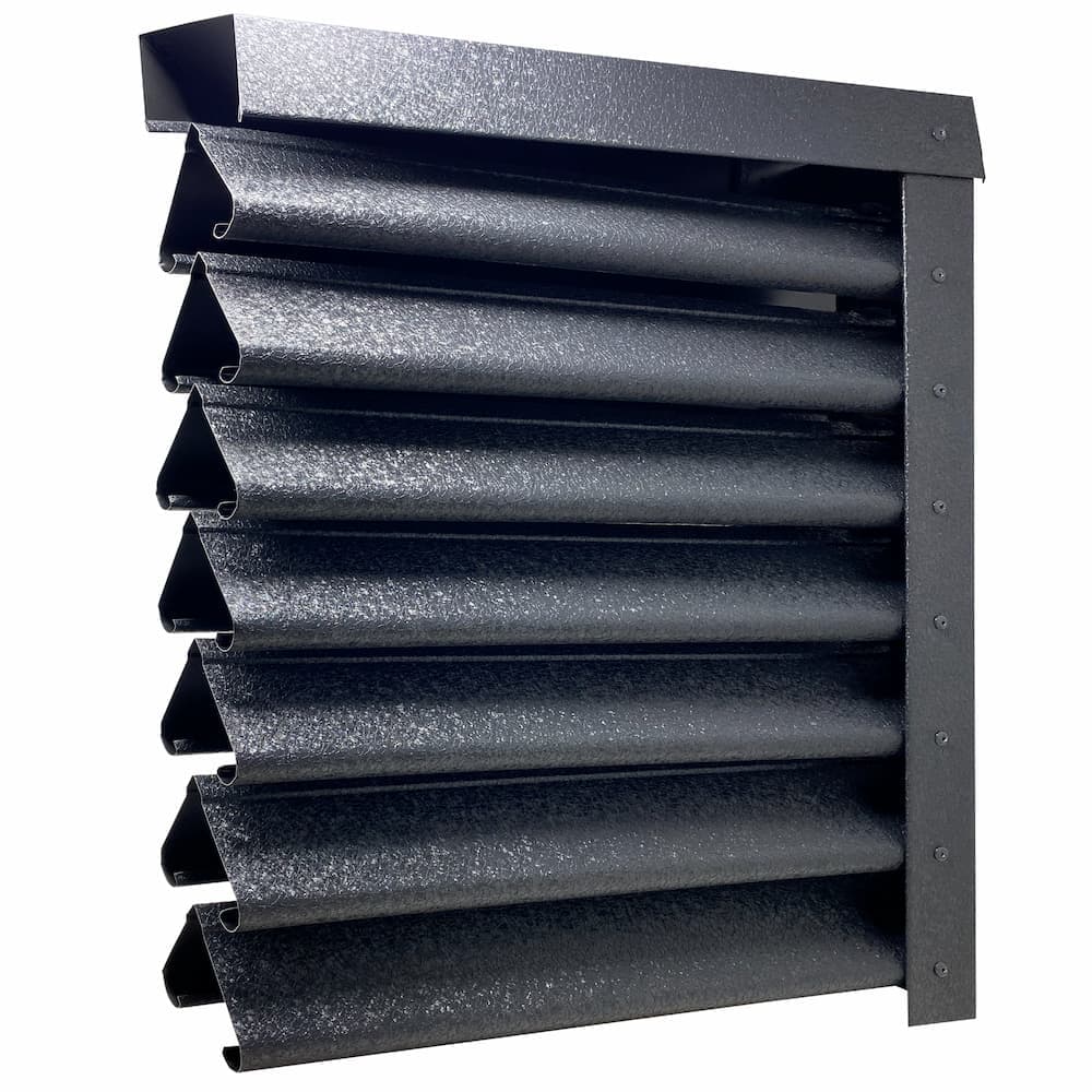 Panou Gard Jaluzele TPS PIRAMIDA Hi-Mat Gri Perlat, 0.50mm