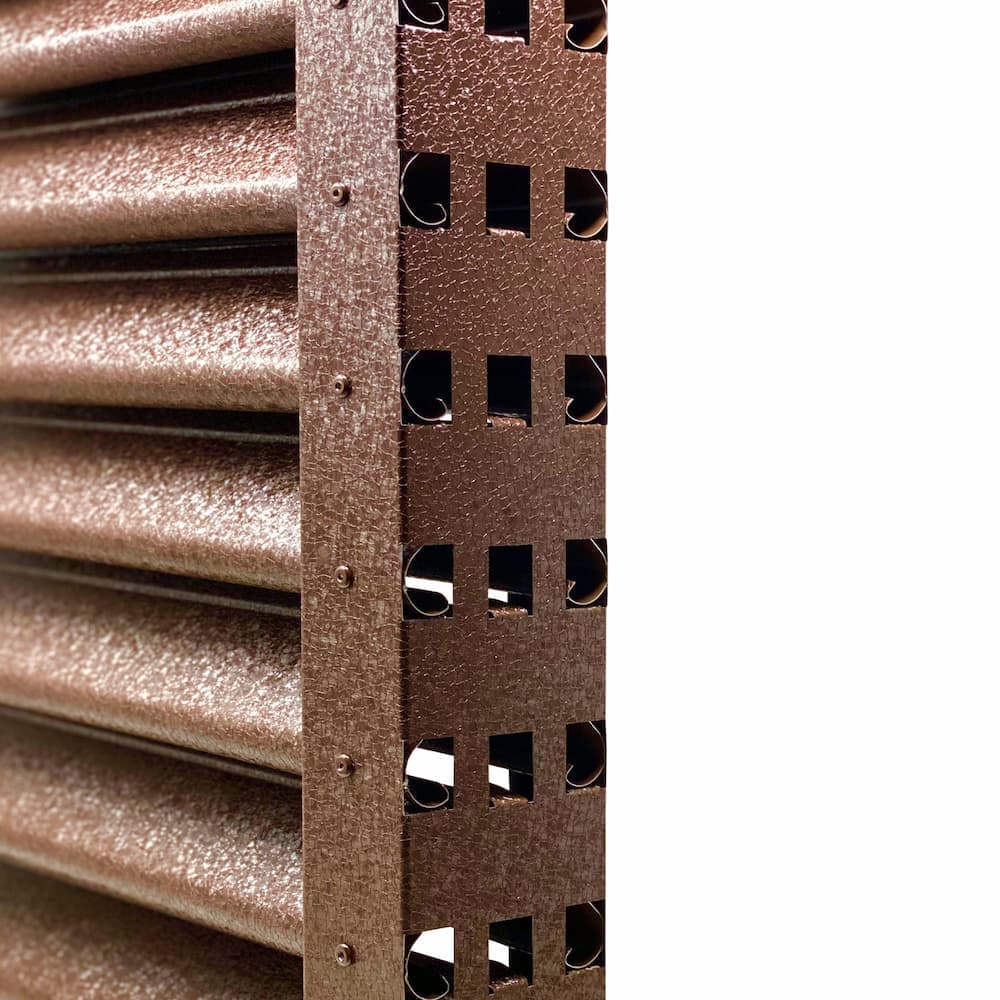 Panou Gard Jaluzele TPS PIRAMIDA Hi-Mat Maro Caramelă, 0.50mm — imagine 4