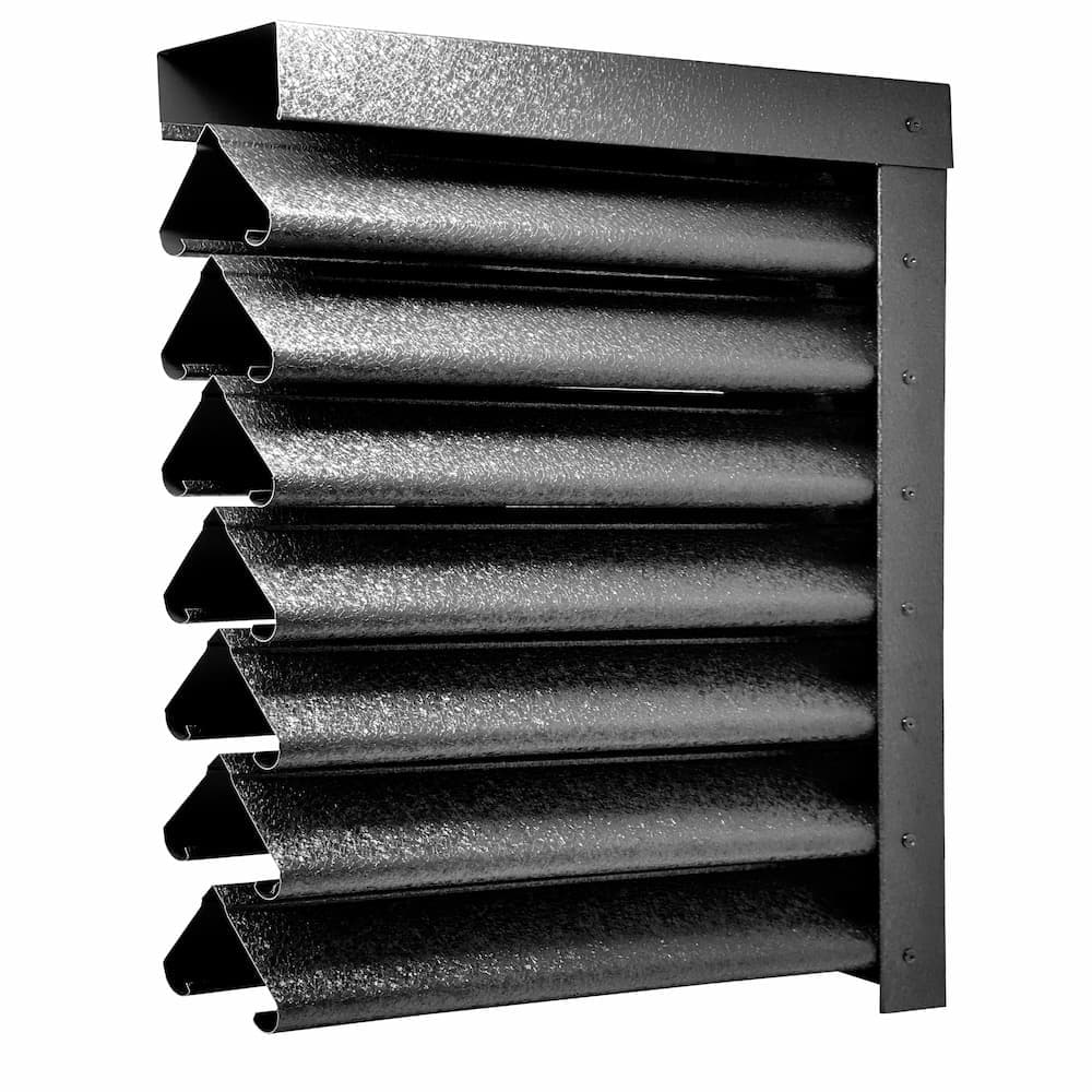 Panou Gard Jaluzele TPS PIRAMIDA Hi-Mat Negru de Noapte, 0.50mm