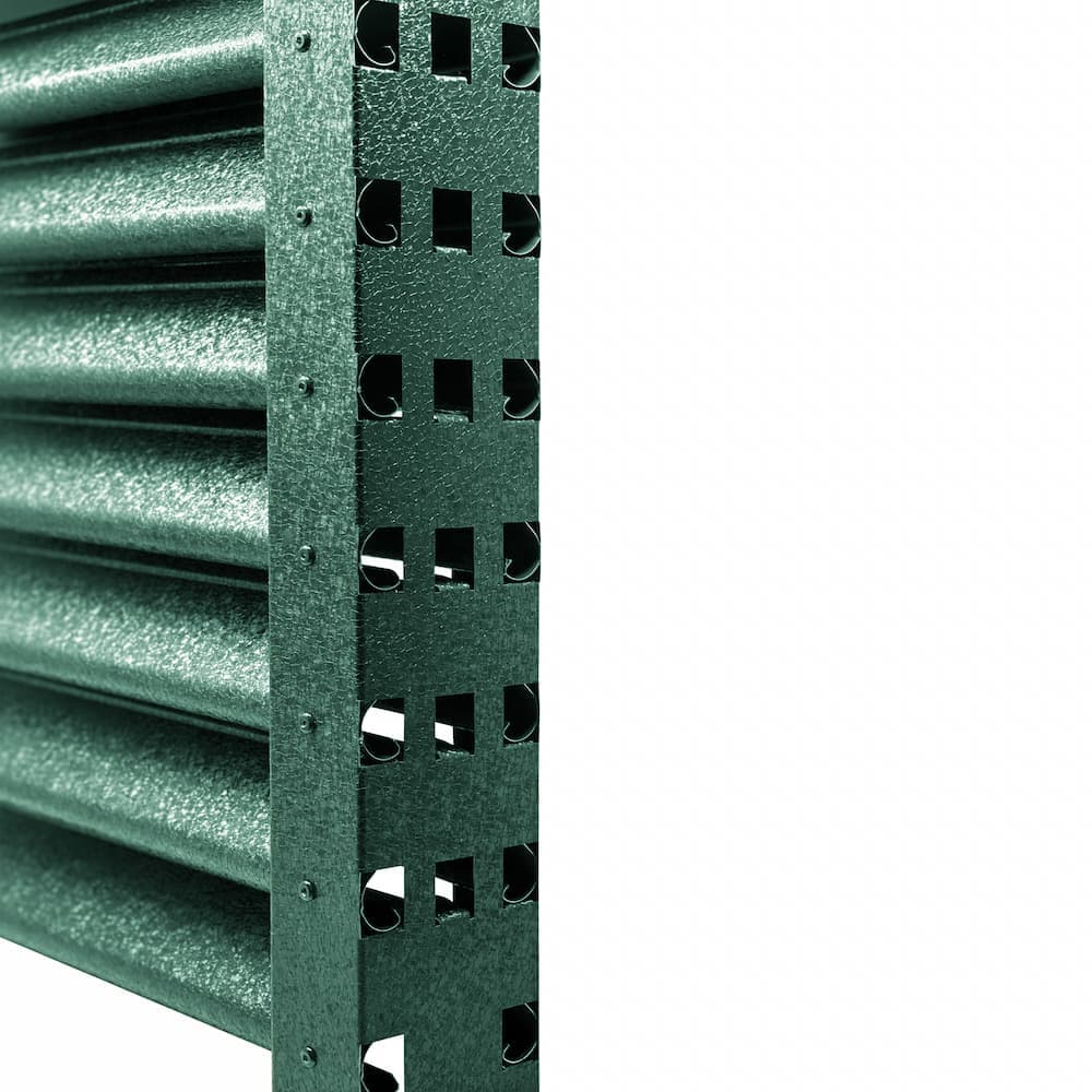Panou Gard Jaluzele TPS PIRAMIDA Hi-Mat Verde Pin, 0.50mm — imagine 2