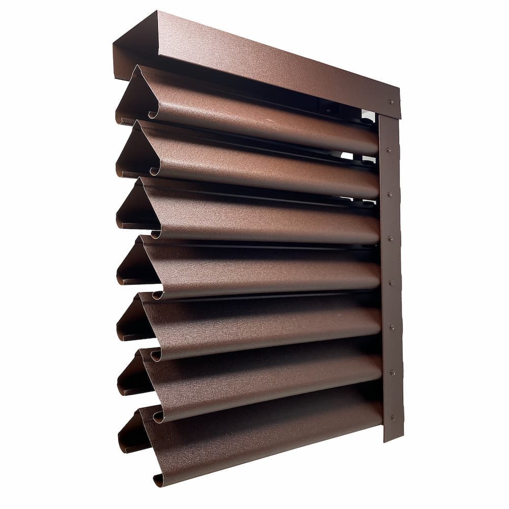 Panou Gard Jaluzele TPS PIRAMIDA Maro Ciocolată Mat, 0.45mm