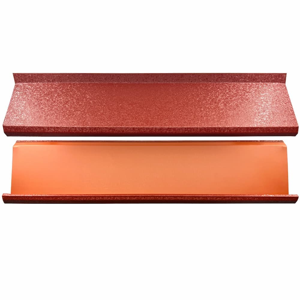 Panou Gard Jaluzele TPS SIGMA Hi-Mat Caramida Rosie, 0.50mm — imagine 3