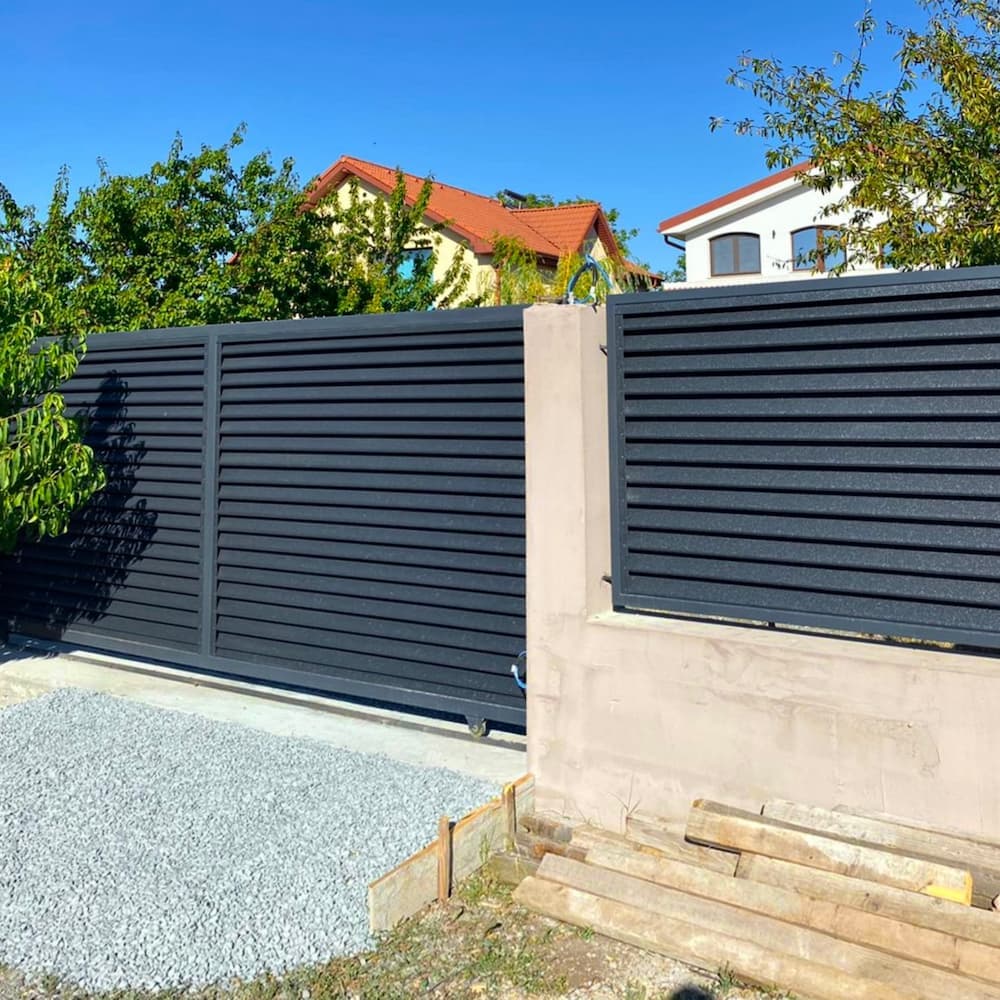 Panou Gard Jaluzele TPS SIGMA Hi-Mat Gri Perlat, 0.50mm — imagine 3