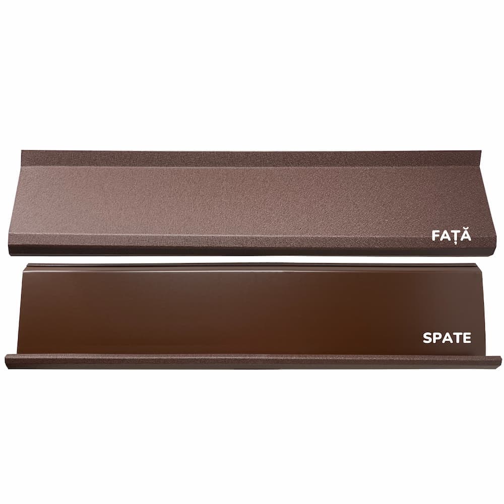 Panou Gard Jaluzele TPS SIGMA Mat Maro Ciocolată, 0.45mm — imagine 3