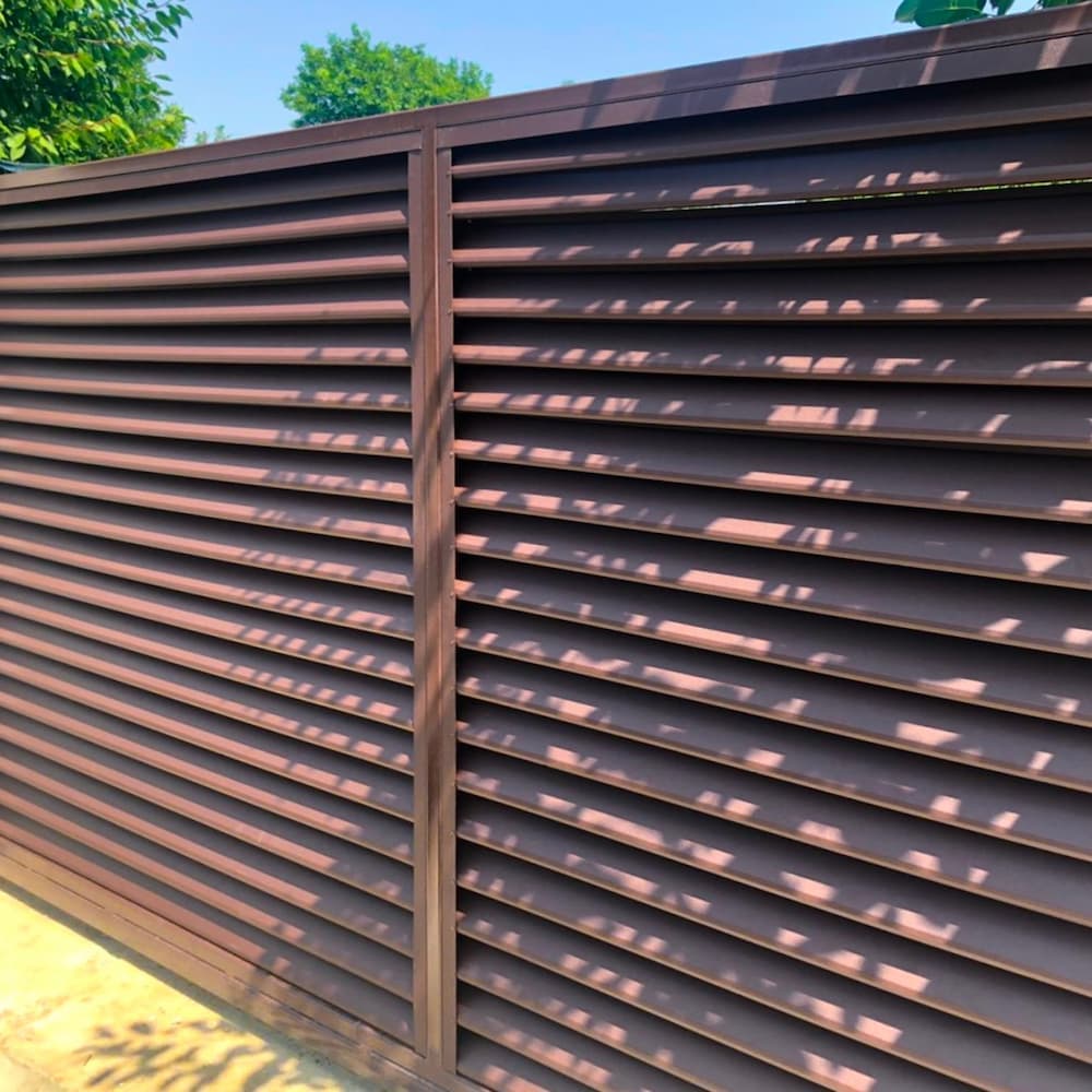Panou Gard Jaluzele TPS SIGMA Mat Maro Ciocolată, 0.45mm — imagine 4