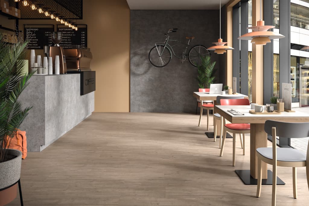 Parchet laminat EGGER EDF208 Stejar Spree gri-bej 7,5 mm — imagine 1