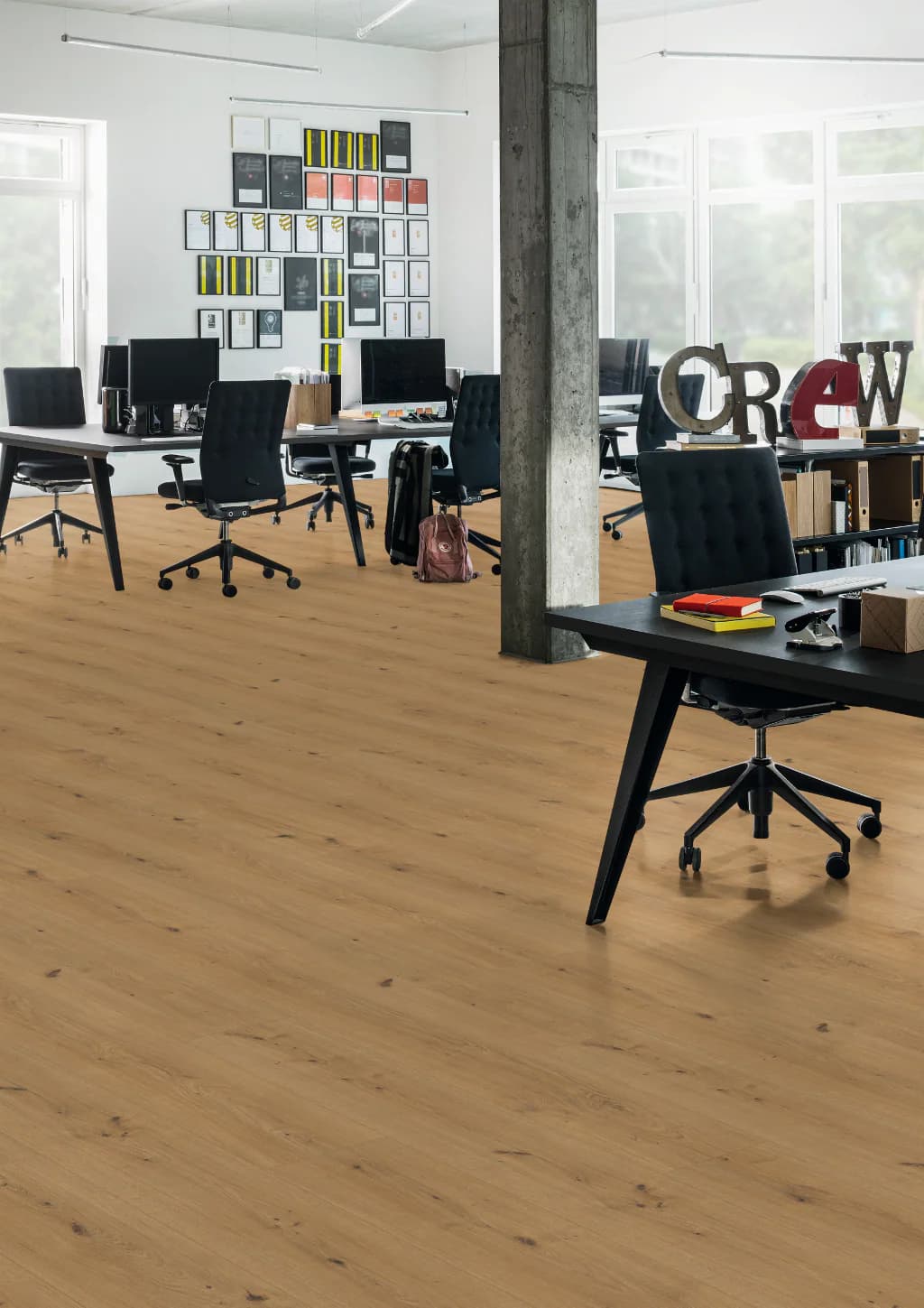 Parchet laminat EGGER EL2137 Cadiz Eiche honig 10 mm — imagine 1