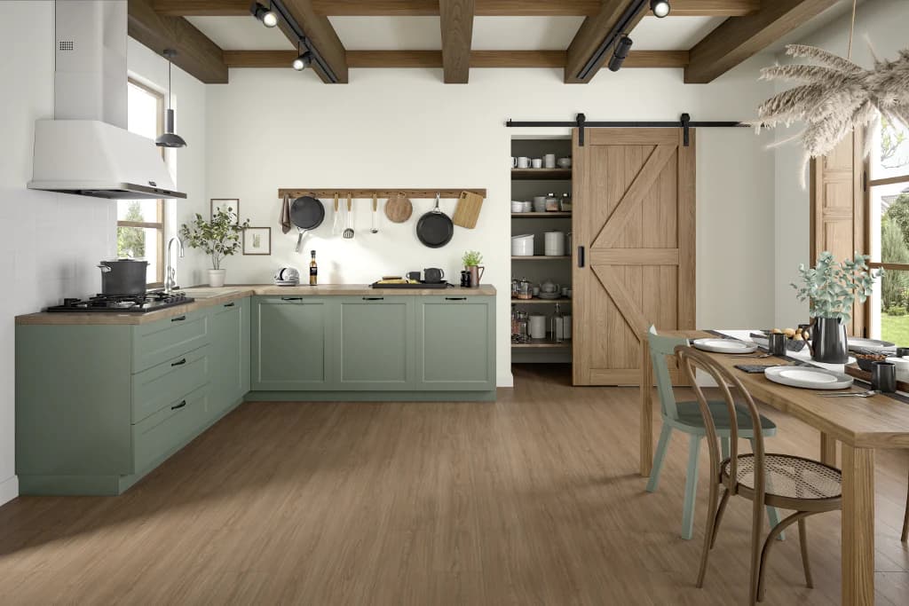 Parchet laminat EGGER EL2153 Stejar Casella maro 8 mm — imagine 1