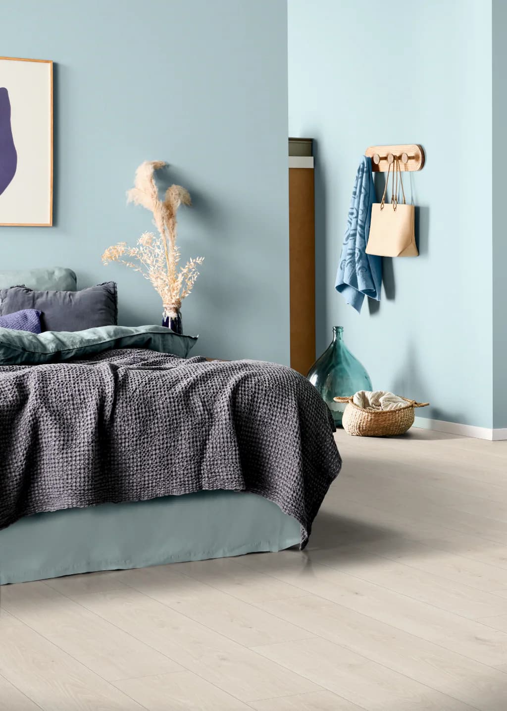 Parchet laminat EGGER EL2180 Treviso Eiche weiss 10 mm — imagine 1