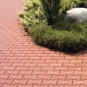 Pavaj Autoblocant rosu Grosime 6cm — imagine 1