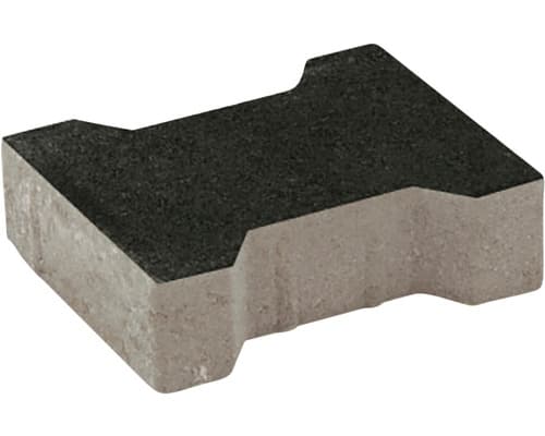 Pavaj dublu T Elpreco antracit 19,8x16,3x6 cm