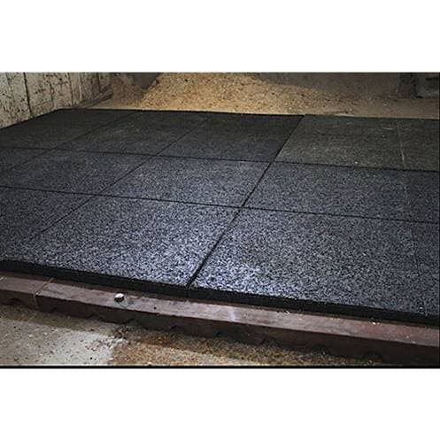 Pavaj Pavele De Cauciuc 100x100x5 cm negru — imagine 1