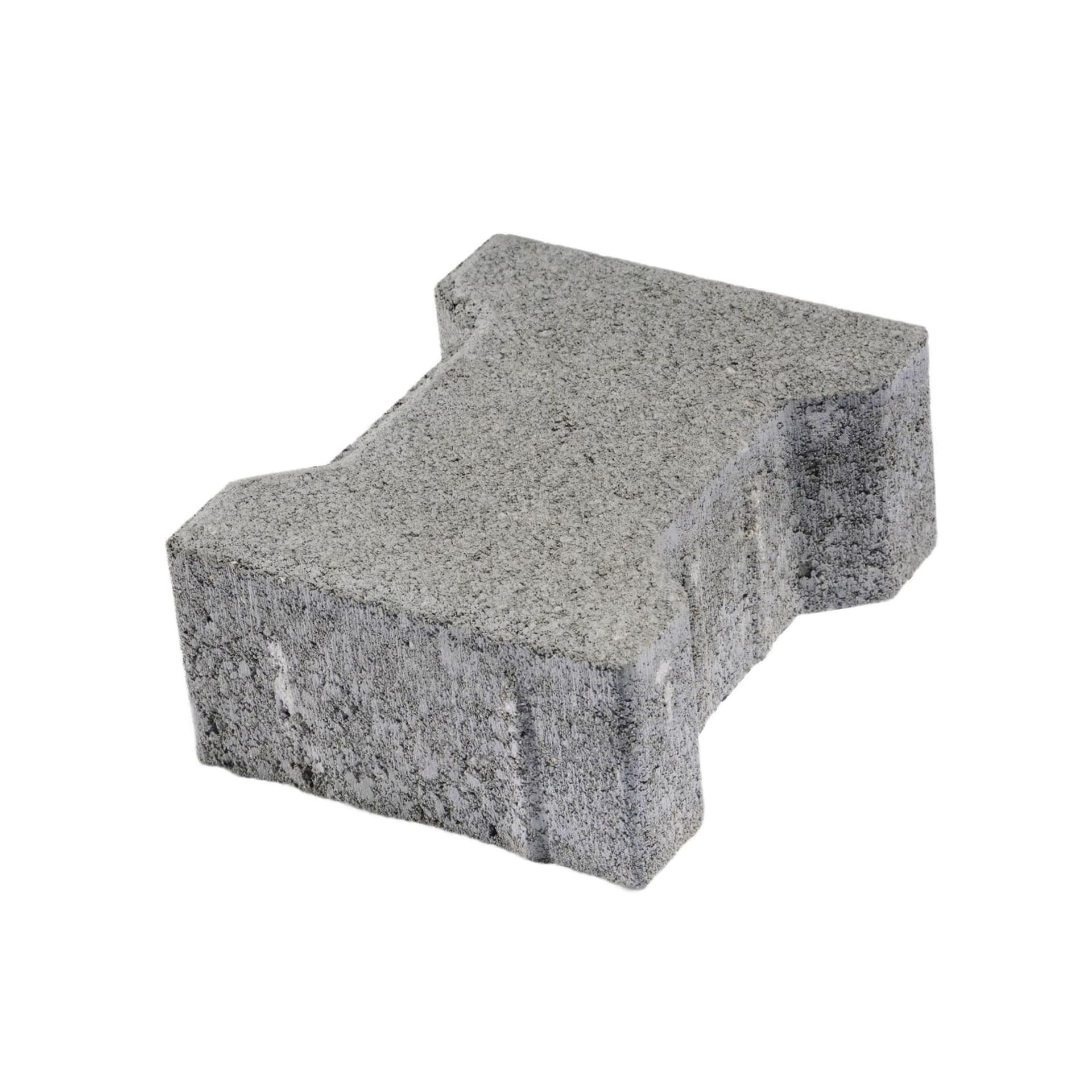 Pavaj rezidential autoblocant Semmelrock, dublu T, gri, 200 x 165 x 60 mm
