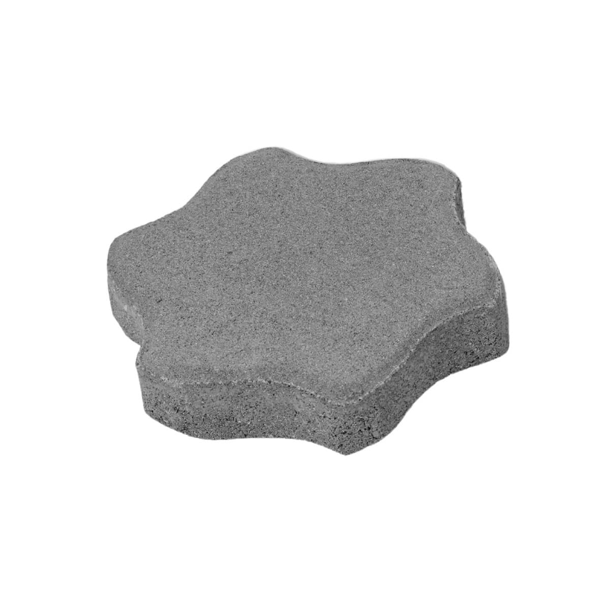 Pavaj rezidential Elis Pavaje, Floare 2, gri ciment, 240 x 240 x 40 mm