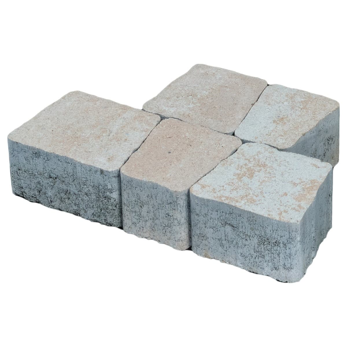 Pavaj rezidential Elpreco, Carmino Combi, mix de 5 elemente, latte, 60 mm