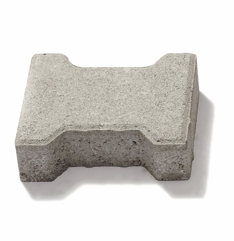 Pavaj Symmetrica Dublu T gri, 6 cm — imagine 1