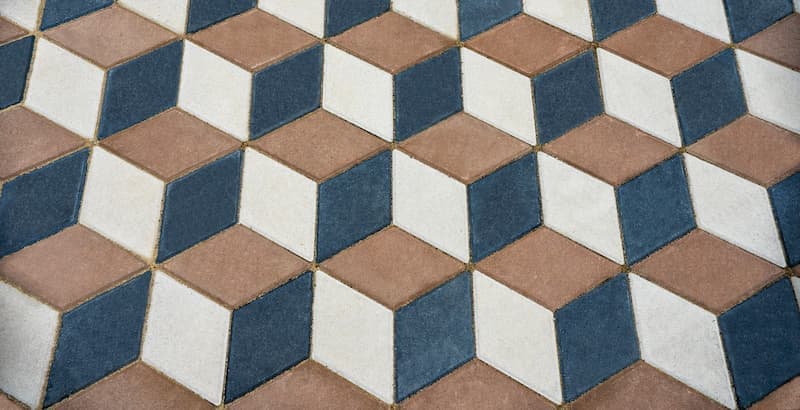 Pavaj Symmetrica Mirage maro, 6 cm — imagine 3