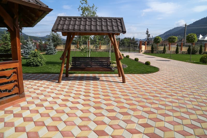 Pavaj Symmetrica Mirage rosu, 6 cm — imagine 3