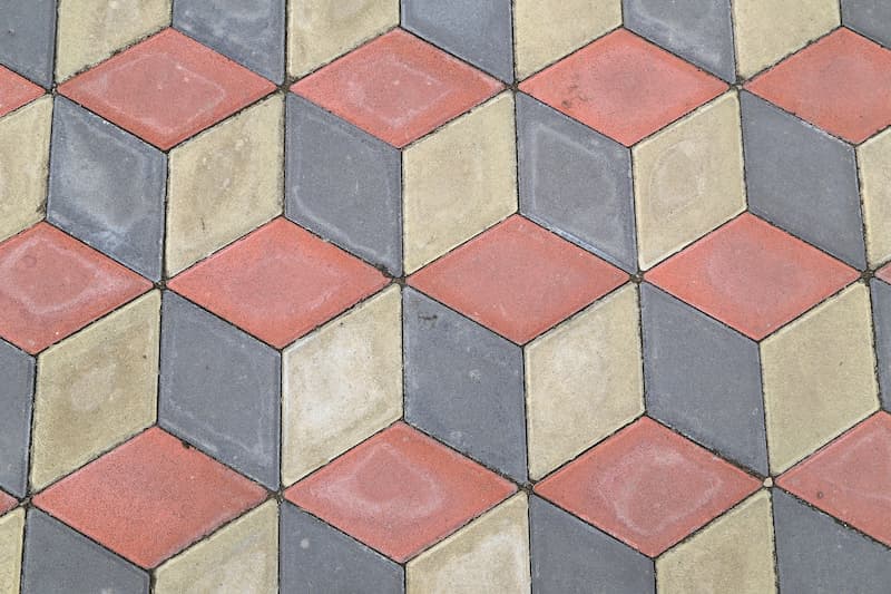 Pavaj Symmetrica Mirage rosu, 6 cm — imagine 4
