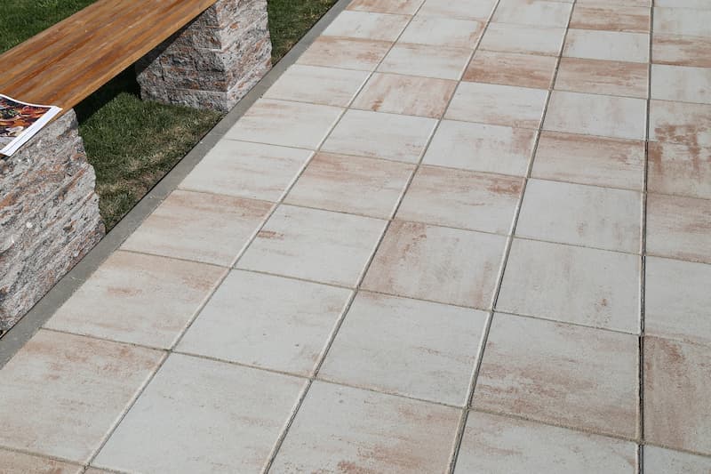 Pavaj Symmetrica Select Amplio Mix Color alb-portocaliu, 6 cm — imagine 1