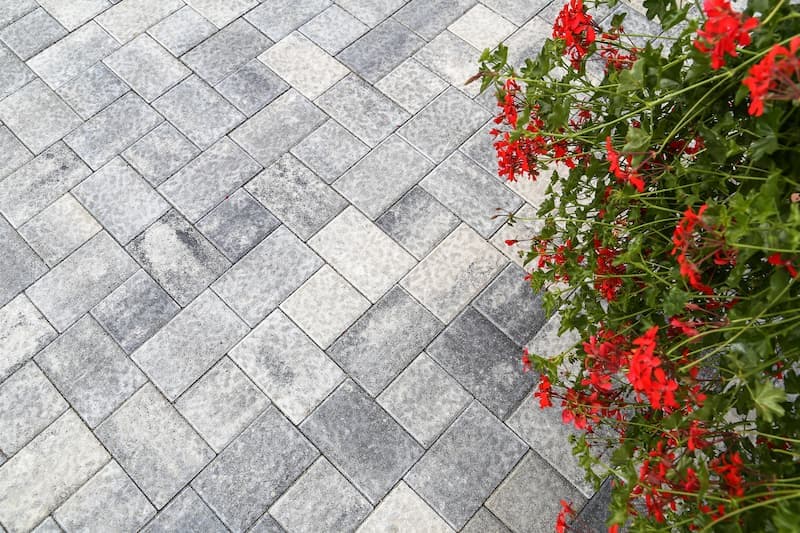 Pavaj Symmetrica Select Travia Mix Color alb-antracit, 6 cm