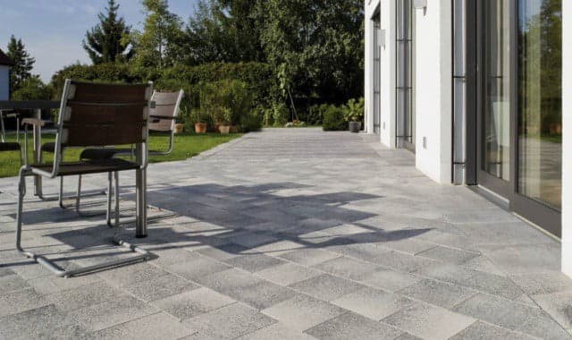 Pavaj Umbriano Gri deschis  marmorat 25x25x8cm — imagine 2
