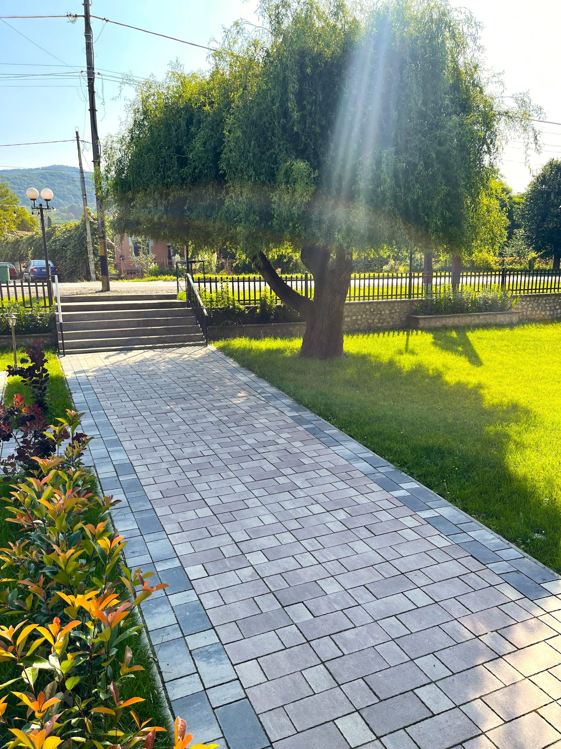 Pavaj WISE Gardena 40 mm mix alb-maro — imagine 2