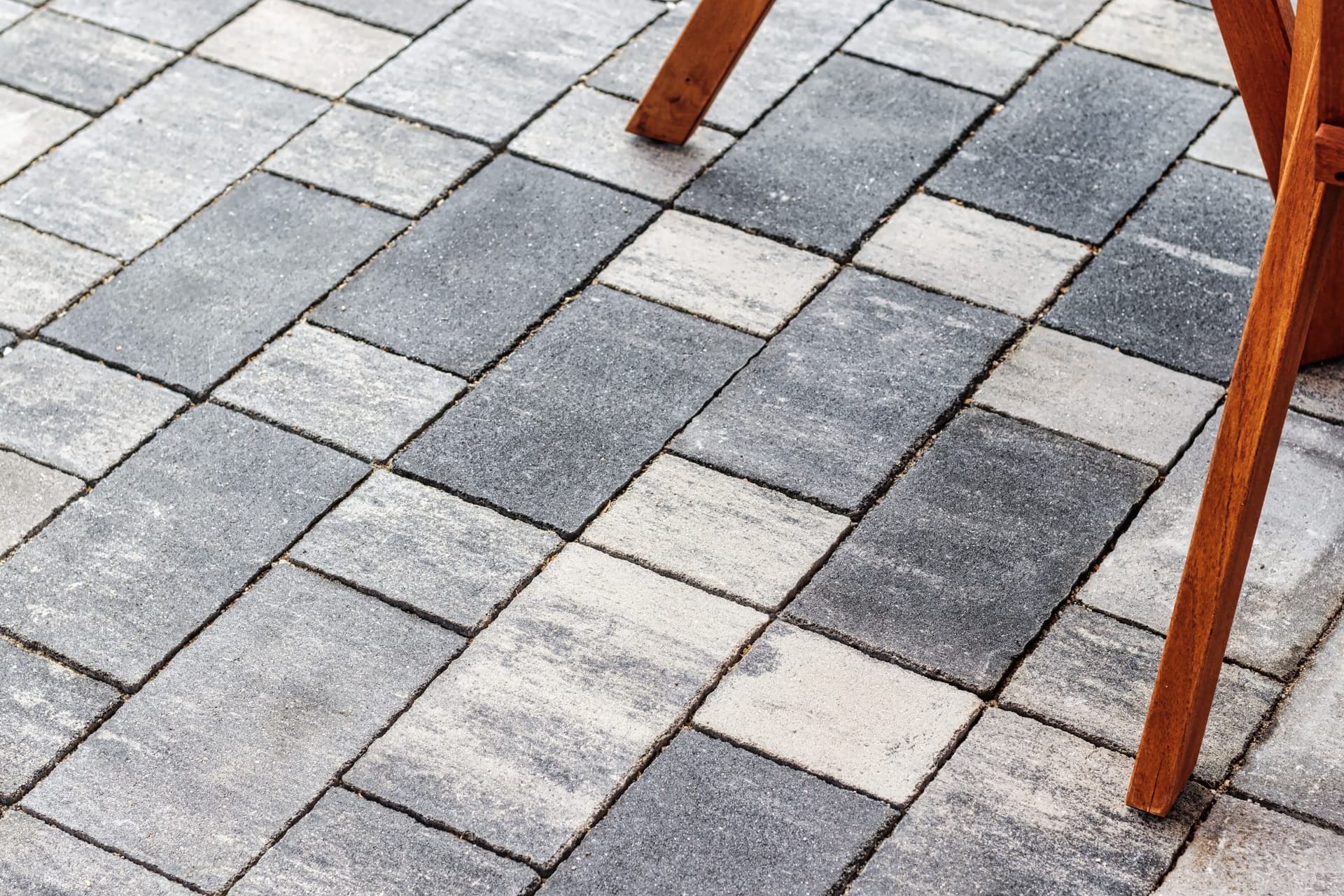 Pavaj WISE Gardena 40 mm mix alb-negru — imagine 2