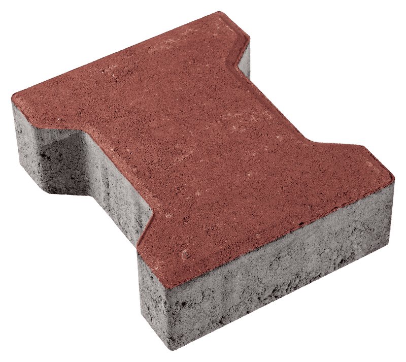 Pavaj WISE H Beton 80 mm roșu — imagine 1