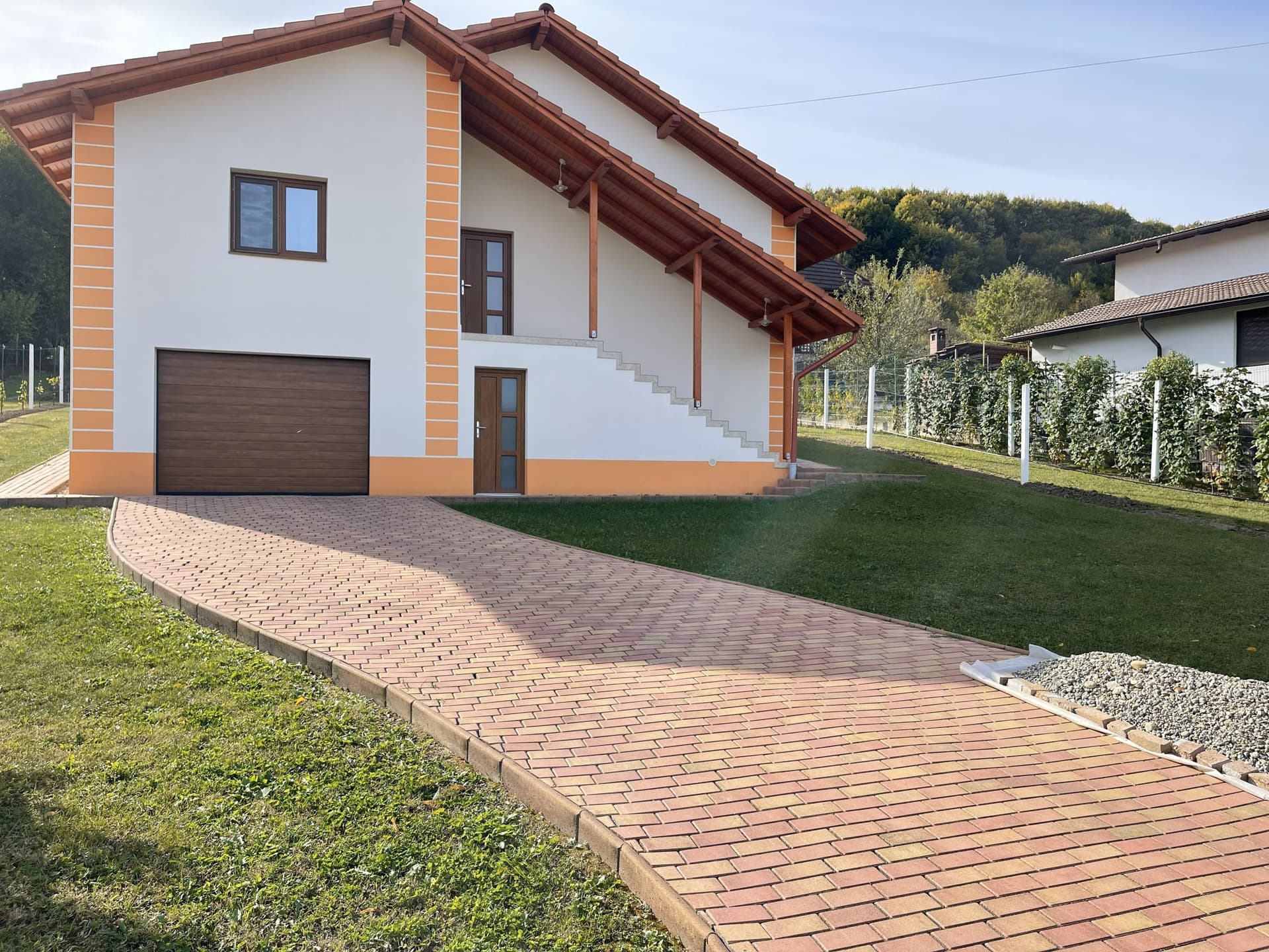 Pavaj WISE Parket 40 mm mix roșu — imagine 1