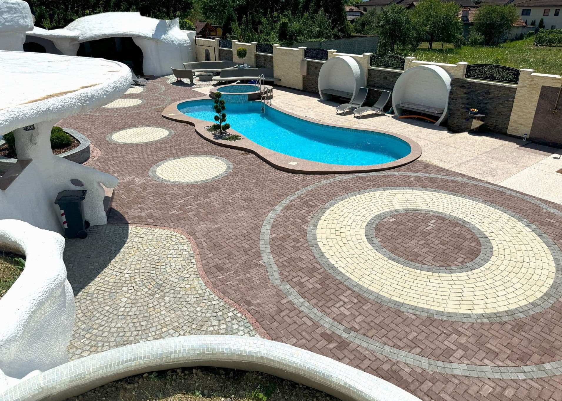 Pavaj WISE Parket 60 mm maro — imagine 1