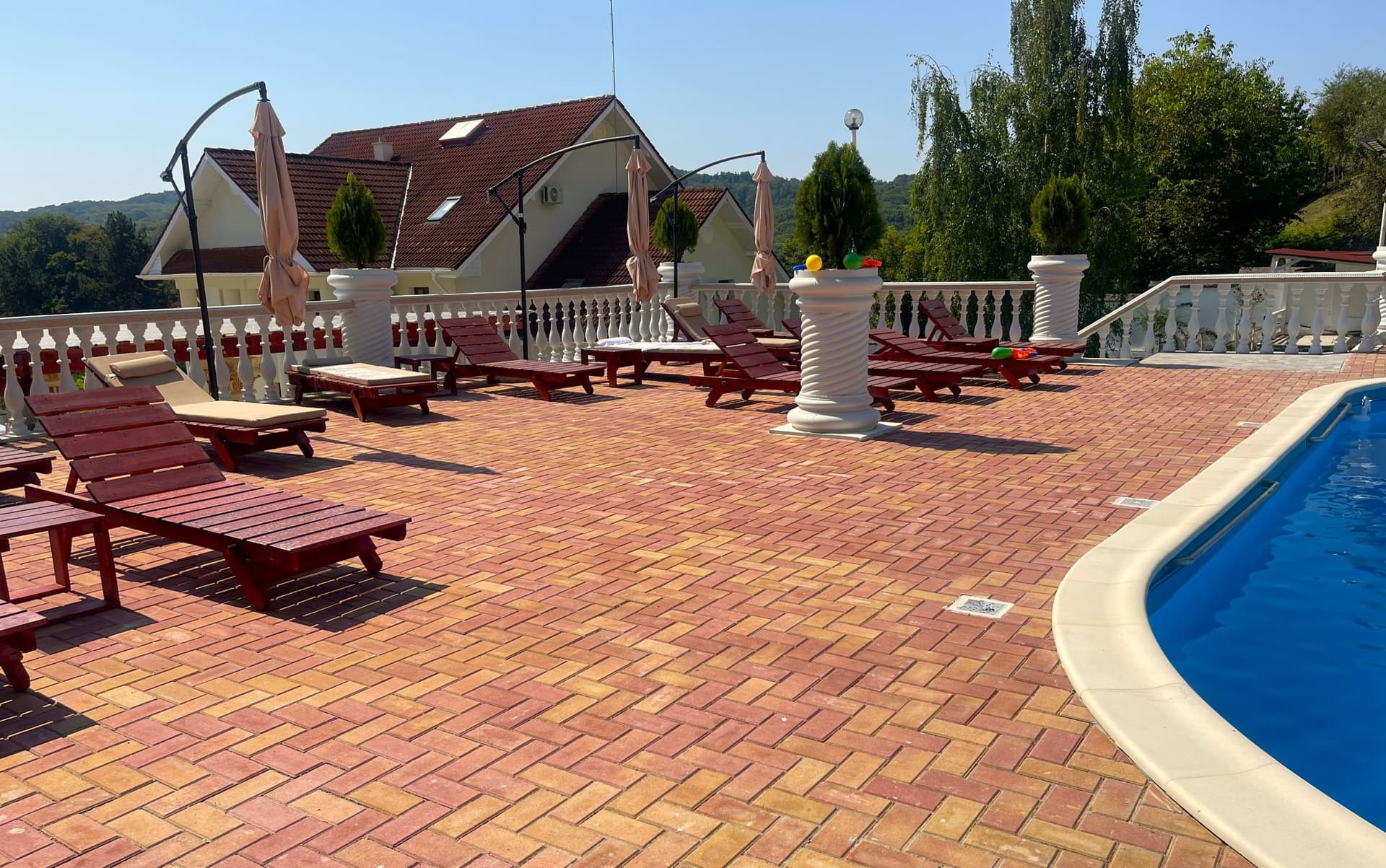 Pavaj WISE Parket 60 mm roșu — imagine 1