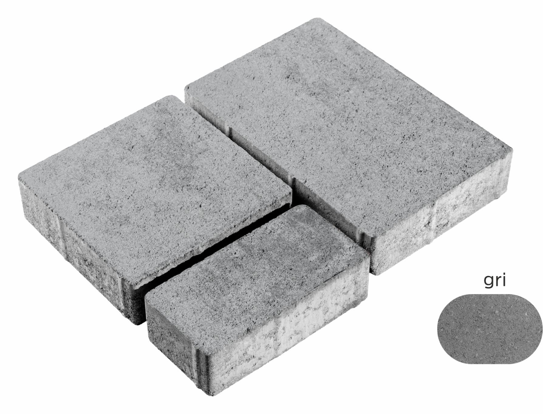 Pavaj WISE Tetra Combi 60 mm gri — imagine 2