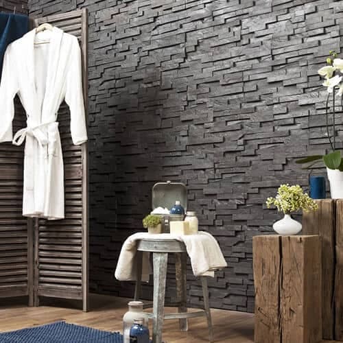 Piatra decorativa Equilibrium Black Ambiance Modulo