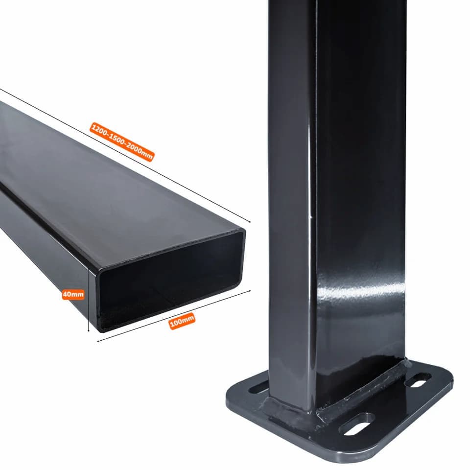 Pilon cu talpa sudata TPS, lucios 1200 x 100 x 40 x 2mm,