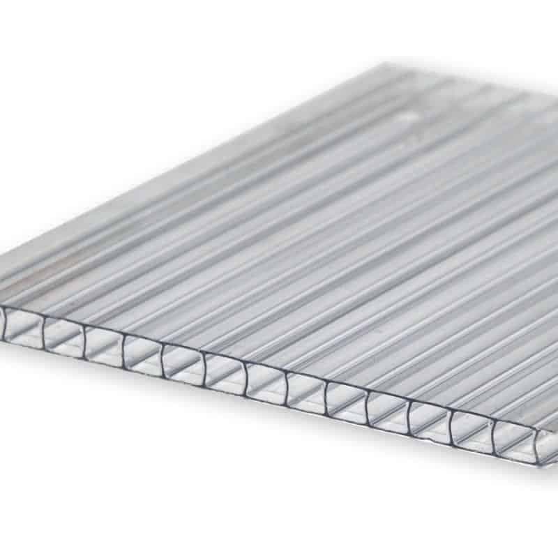 Placa policarbonat transparent/ fumuriu 20x2100x6000mm