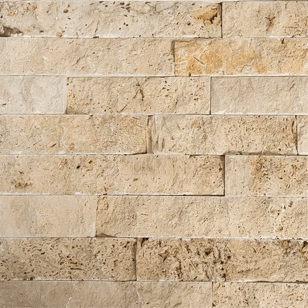 Placaj Travertin Classic Scapitat 7.5 x LL x 2.1 cm — imagine 3